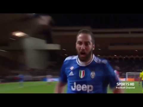 Gol em bela jogada com o Daniel Alves contra o Mônaco em 03/05/2017