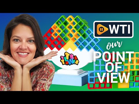 48 Pcs Tetra Tower Balance Stacking Blocks Game - WTI product video review