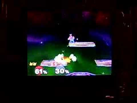 Melee Pikachu (Me) vs Mario (CPU Lv 9)