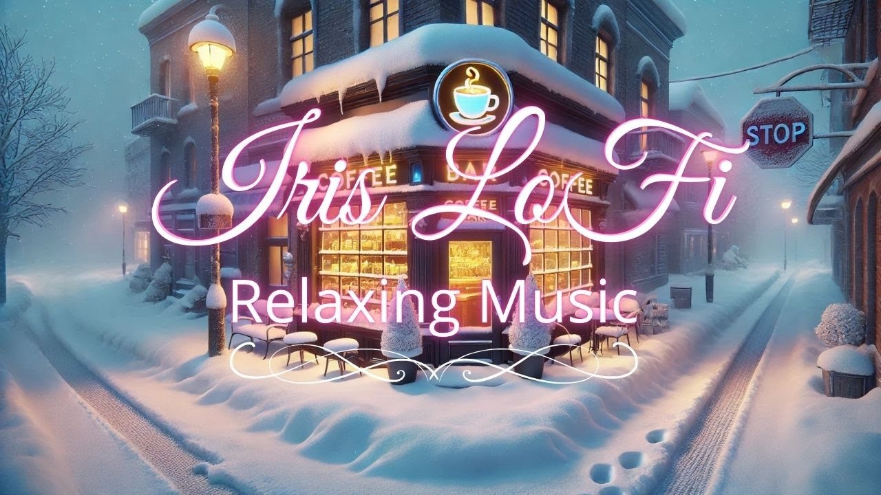 24/7 - Snowy Coffee Bar ☕❄️ | Cozy LoFi Beats for Relaxing & Studying