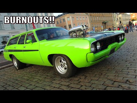 BADASS MOPAR POWER WAGON: Custom '72 Plymouth Satellite 440 | BURNOUTS |
