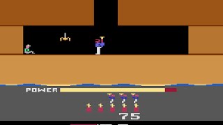 H.E.R.O. Atari 2600 Gameplay - Activision's Classic Mine Rescue