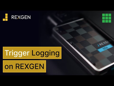 Using Start and Stop triggers for REXGEN