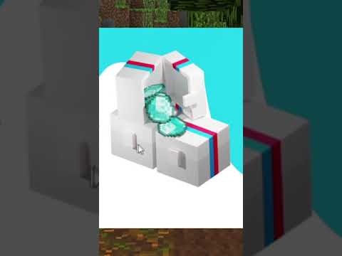 НОВАЯ ФИШКА НА 1 БЛОКЕ С МОДАМИ В МАЙНКРАФТ #shorts
