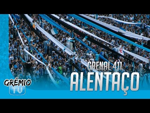 "Torcida gremista dá show em Alentaço na Arena l GrêmioTV" Barra: Geral do Grêmio • Club: Grêmio