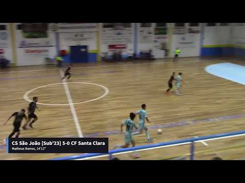 CS São João [Sub'23] 𝟴-𝟬 CF Santa Clara (Divisão Honra AFC)