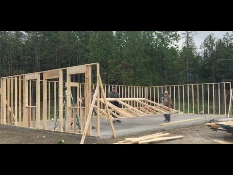 TIMELAPSE GARAGE WITH ATTACHED (unfinished) APARTMENT $65,000