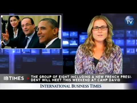 Major Heads of State Arrive at Camp David for the G8 Summit