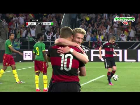 Germany vs Cameroon ( 2-2 ) friendly match All Goals