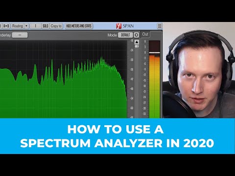 2020 How to Mix with Voxengo SPAN FREE Spectrum Analyzer [New Video]