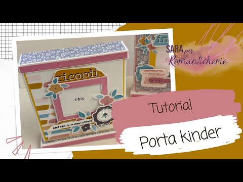 Box porta kinder - Romanticherie shop