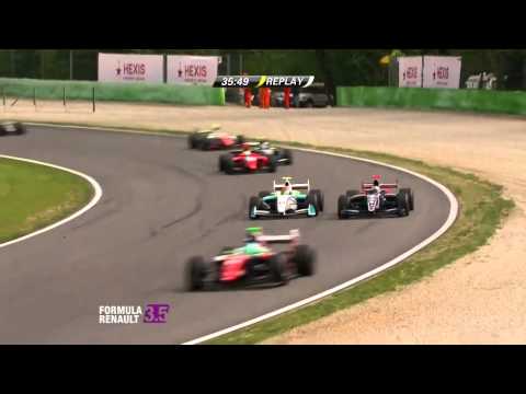 Marco Sorensen, Big crash World Series by Renault 3 5 at Monza