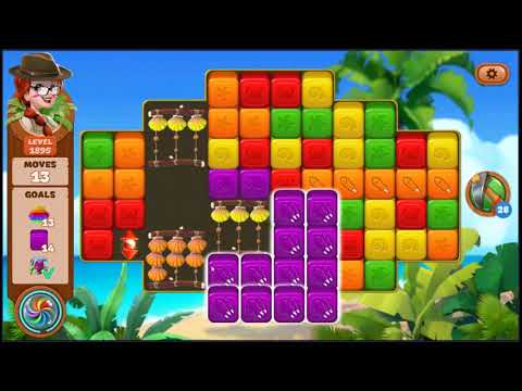 Lost Island Blast Adventure Level 1895 - NO BOOSTERS 🏝️ | SKILLGAMING ✔️