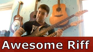 The Most Awesome Guitar Riff For Beginners [Peacemaker Die by Extreme - Lesson \ Tutorial]