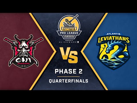 SMITE Pro League Phase 2 Playoffs Day 1 Oni Warriors Vs Atlantis Leviathans