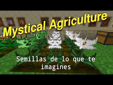 Pakkusito - ☘ Mystical Agriculture 🌱 TUTORIAL COMPLETO - Minecraft Mod 1.18.1