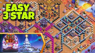 COC New event attack| Jolly Clashmas Challenge #3  (Clash Of Clans)