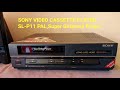 Review Test Player Betamax SLP 11