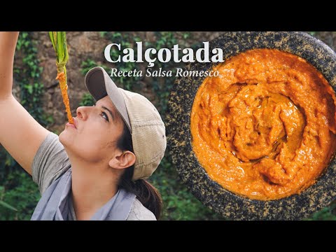 Mi primera Calçotada · Receta de salsa Romesco para comer con Calçots