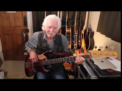 Leo Lyons - Recording the bass part to - TYA's - I'd Love To Change The World