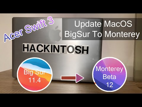 Update Hackintosh  macOS BigSur 11.4 to macOS Monterey 12.0 BETA  #hackintosh #Opencore #BETA