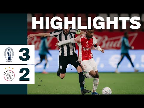 Highlights USV Hercules - Ajax | KNVB Beker