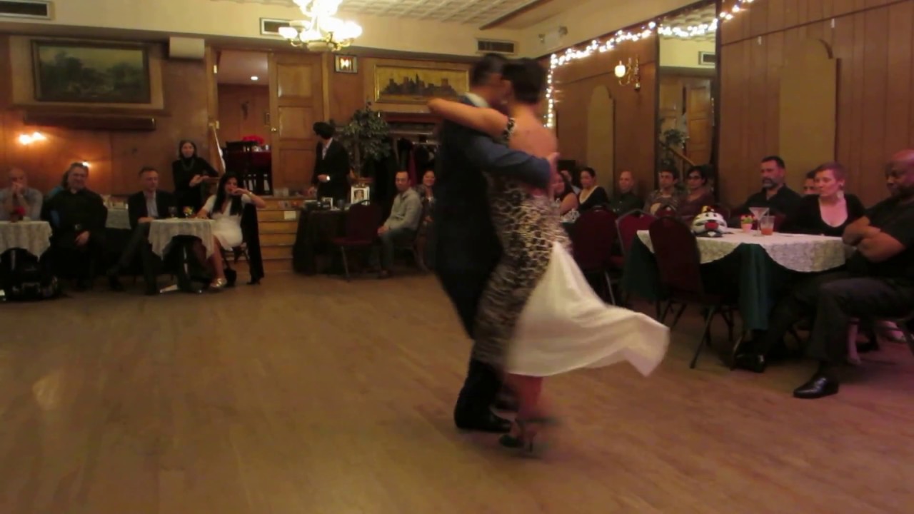 ANDRES BRAVO & CAROLINA JAURENA @ LA MILONGA ROSA ..FRIDAY, JANUARY 13, 2017