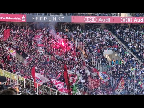 Mönchengladbach vs. Köln | 1-1 Ausgleich mit Bengalos | Bundesliga Oktober 22