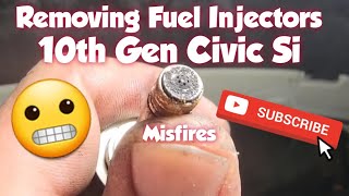 How to: Remove Fuel Injectors 2018 Honda Civic Si 1.5L Turbo