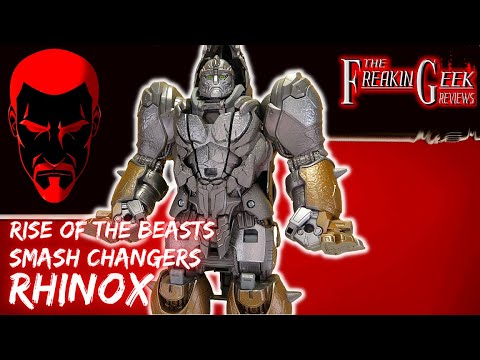 Rise of the Beasts Smash Changers RHINOX: EmGo's Transformers Reviews N' Stuff