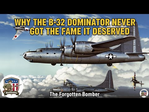 Why the B-32 Dominator Never Got the Fame It Deserved | Forgotten WWII Bomber #B32