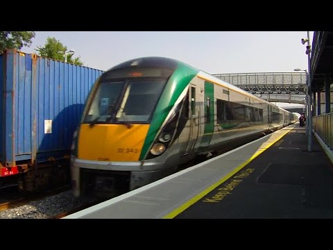 IE 22000 Class Intercity Train 22340 - Kildare Station