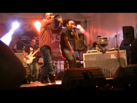 OPTIMUZT Feat.Ras Muhammad & Wizzow - Dwit (Live at JavaSoulnation2012)