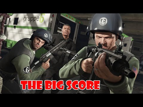 * THE BIG SCORE * GTA 5  Walkthrough Full Gameplay Hindi (Part 59)