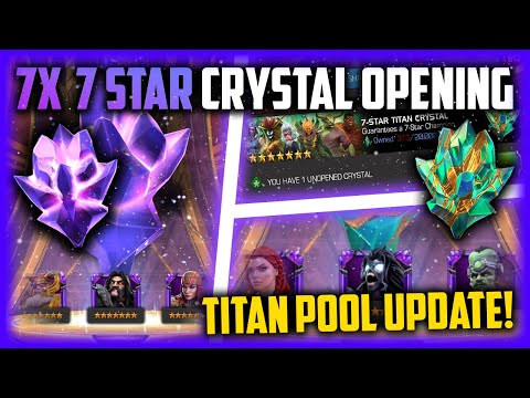 7x 7 Star Crystal Opening! | Marvel Contest of Champions