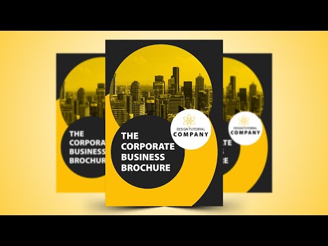 Easy Flyer Design Tutorial Creative A4 Flyer Design Photoshop CC Tutorial Vertex Graphic