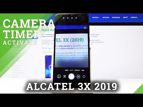 How to Activate Camera Timer in ALCATEL 3X (2019) – Camera Settings