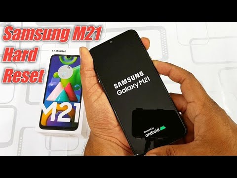 Samsung Galaxy M21 M1215F Hard Reset |  Pattern Unlock | Face Lock Remove