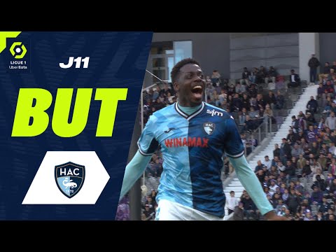 But Mohamed BAYO (90' +5 - HAC) TOULOUSE FC - HAVRE AC (1-2) 23/24