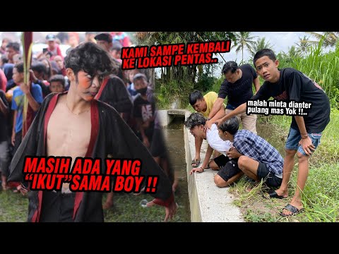 ASK FOR A DRIVER TO GO HOME TO THE STAGE!! It turns out there's still someone accompanying Boy.