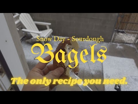 The PRFECT Sourdough Bagel Recipe!