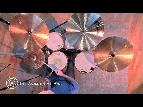 Bosphorus 14" Avanos Series Hi-Hat Cymbals image 7