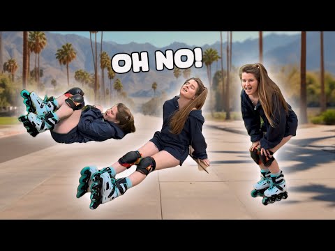 How To FALL, prevent falling and overcome the fear of falling on ROLLERBLADES (inline skates) ❣️