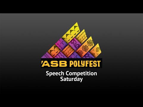 ASB Polyfest 2021 Ministry for Pacific Peoples Speech Competition - Saturday