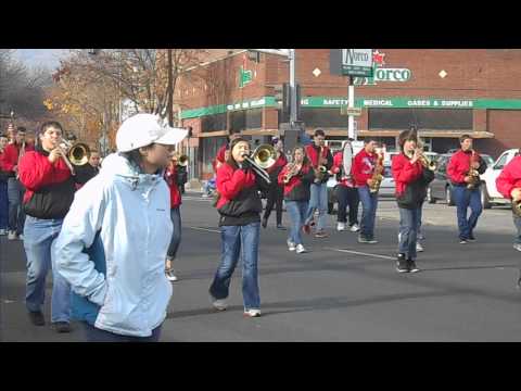 Jenifer Jr. High Marching Band, Veteran's Day Parade 2013 Lewiston, ID
