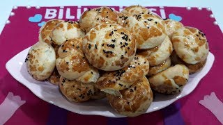 Kurabiye Tadında Kıyır Kıyır Mayasız Poğaça Tarifi - Poğaça Parifleri