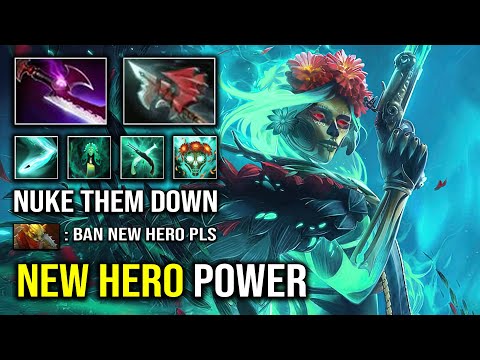 POWER OF THE NEW HERO Gunslinger Offlane Muerta Insane Magical Burst DMG Dota 2