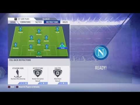 FIFA 19 Napoli review - Best formation, Best tactics and instructions