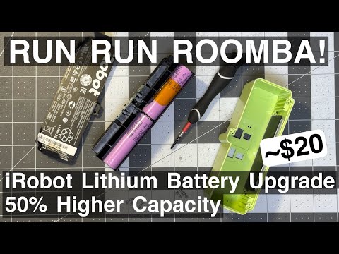 iRobot Roomba Lithium Battery Rebuild