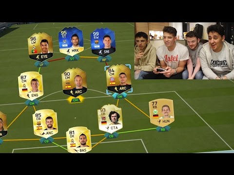 MY BEST EVER FUTDRAFT OMFG!!! - FIFA 16 YOUTUBER FUTDRAFT CHALLENGE!!